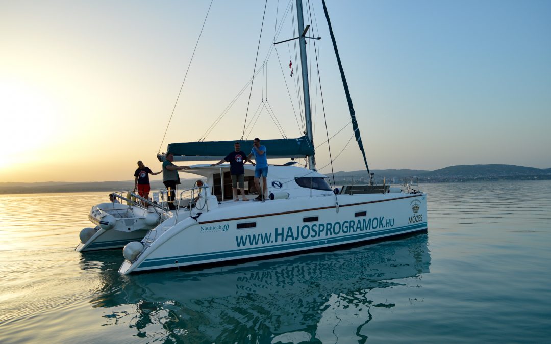 Nautitech 40: UFO A BALATONON