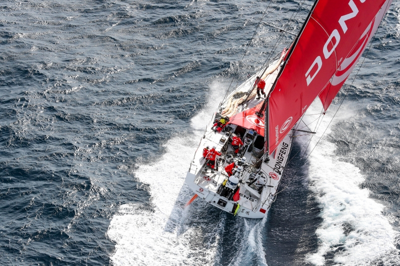 VOR Leg1: Célegyenesben